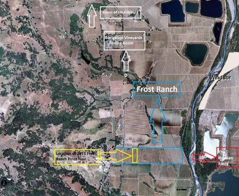 Frost ranch map